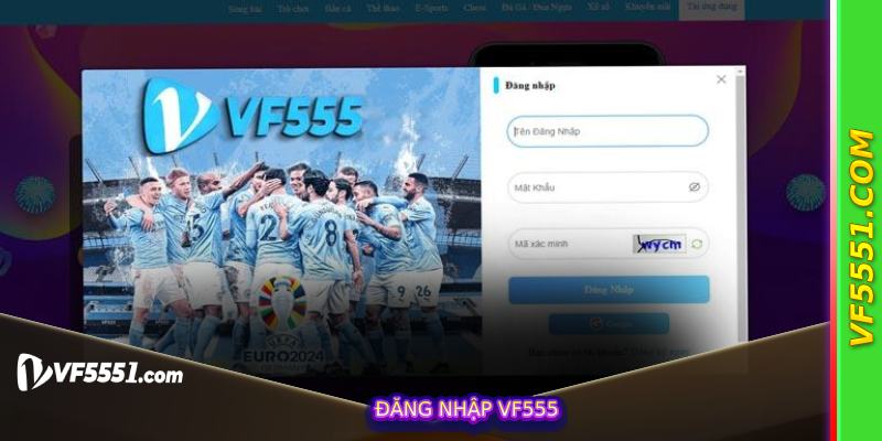Đăng Nhập VF555